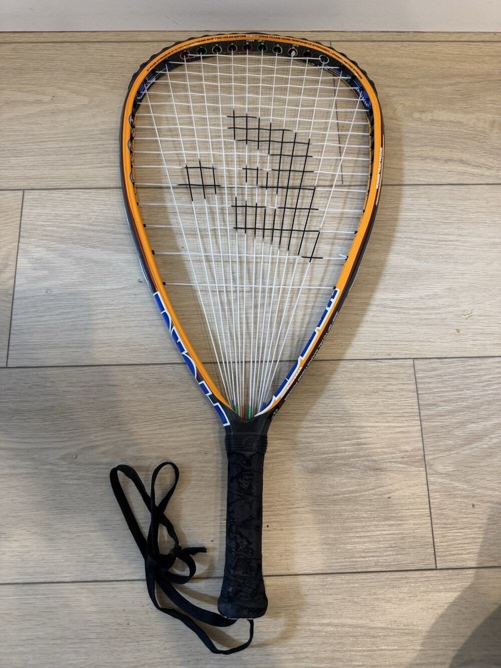 E-Force Bedlam 170G PowerliteRacquetball Racket Power Frame Excellent 3 5/8"